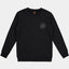 Check Waste Dot Mono Reflect Sweater - Santa CruzSB125 - CR02 - Black - 10