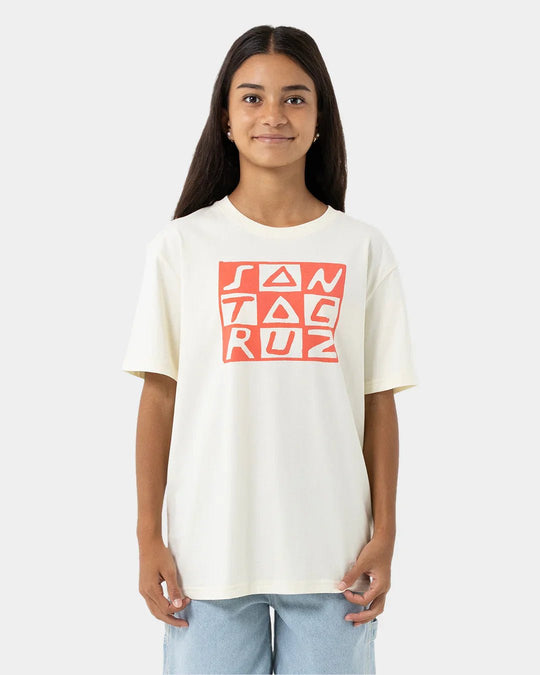 CHECKER BLOCK FRONT SHORT SLEEVE TEE