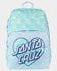 CHECKER HEART DOT BACKPACK - Santa CruzSG225 - BA01 - AQUA CHECK