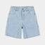CHECKER HEART DOT CARPENTER JEAN SHORTS - Santa CruzSG225 - SH01 - LIGHT WASHED INDIGO - 8