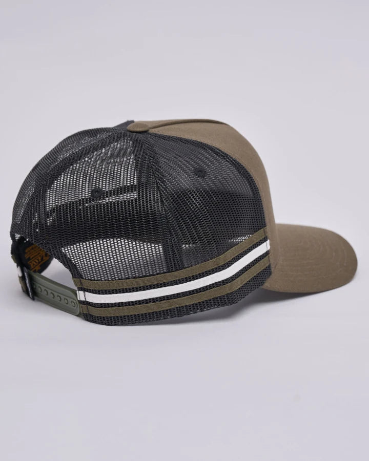 CHECKER HUEYS | TWILL TRUCKER -The Mad HueysH426M06003C-OLIVE-OSFM