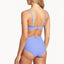 Checkmate High Waist Gathered Side Pant - Sea LevelSL4140CK - Cobalt - 10