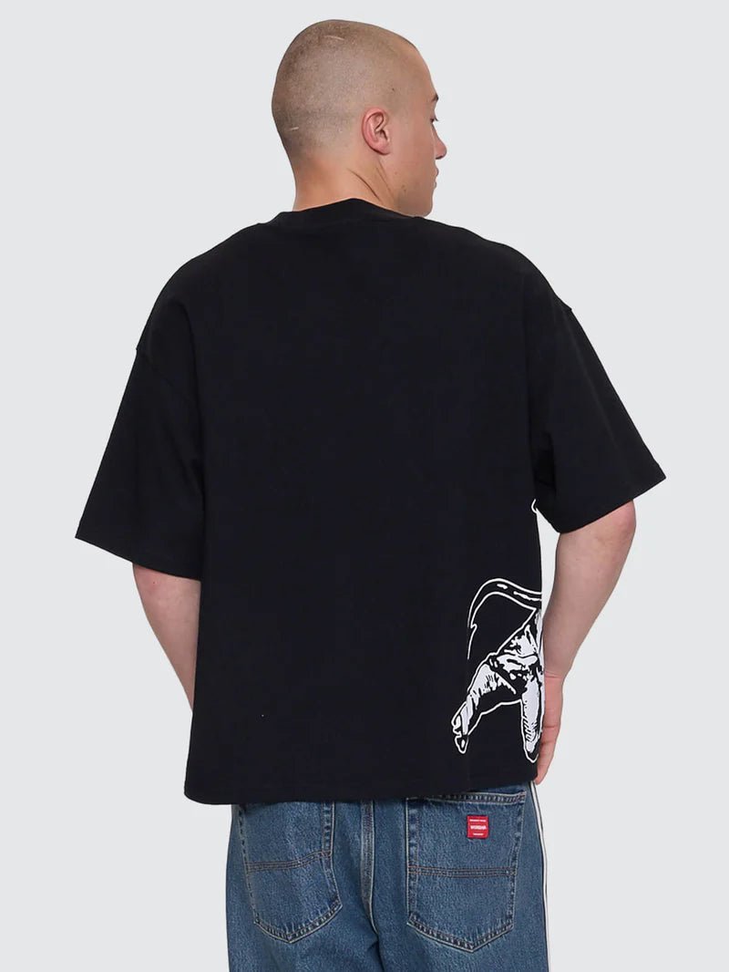 Cherub Box Fit Cropped Tee - WorshipPA26-115B-Black-S