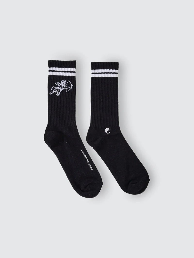 Cherub Core Socks 3 Pack - WorshipPDTC25-1001B-Black-One Size