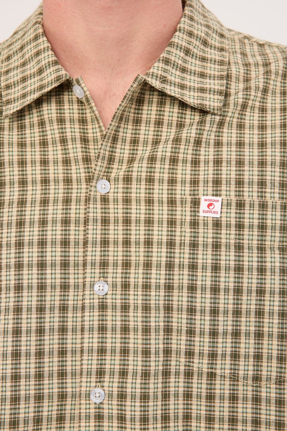 Cherub Short Sleeve Shirt - WorshipPH25 - 212F - Kelp - S