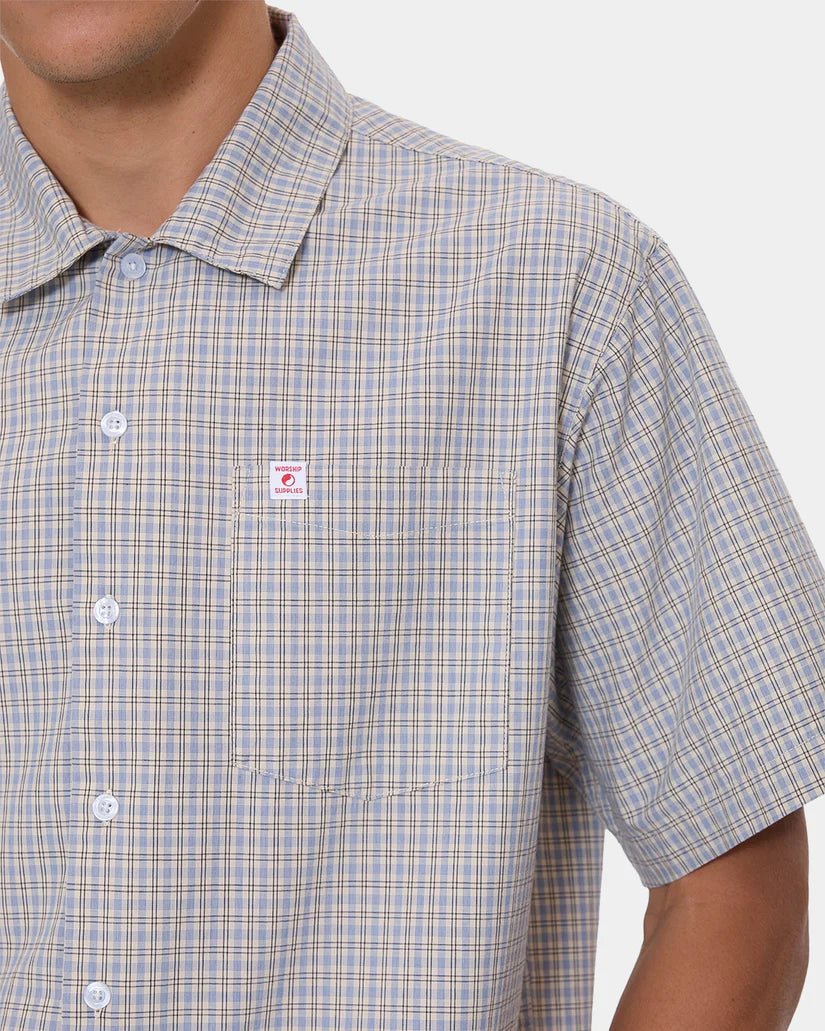 Cherub Short Sleeve Shirt - WorshipPR25-200E-Blue-S