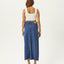 Chi Chi Organic Denim Midi Skirt - Afendsw230901 - abu - Authentic Blue - 26
