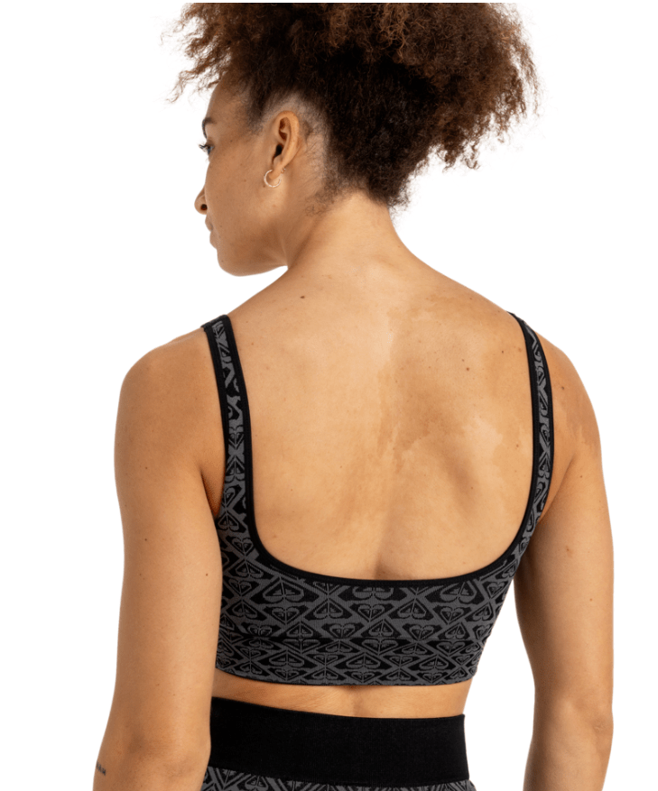 Chill Out Seamless Heart Bra - Roxyerjkt04107 - kvj0 - True Black - XStoS