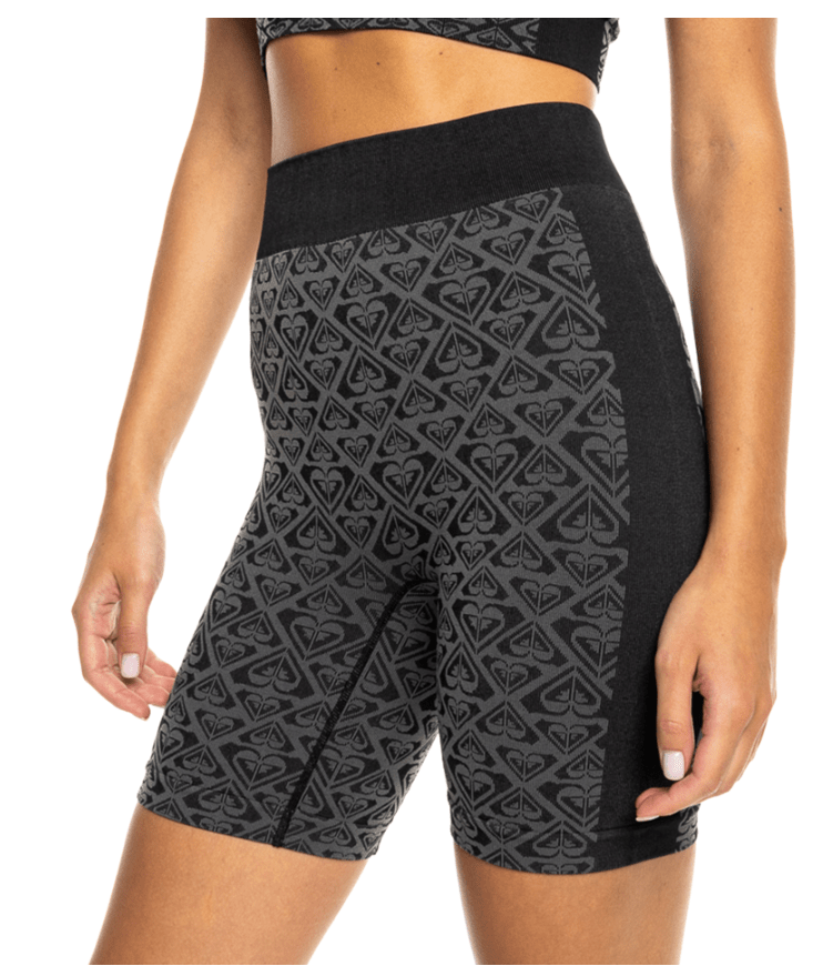 Chill Out Seamless Heart Short - Roxyerjns03501 - kvj0 - True Black - XStoS