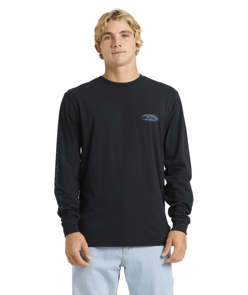 CHROME LS - Quiksilver25A361674-BLACK-XS