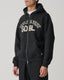 CHUCK FLEECE ZIP HOOD - S DoubleSD026W1209-BLACK-S