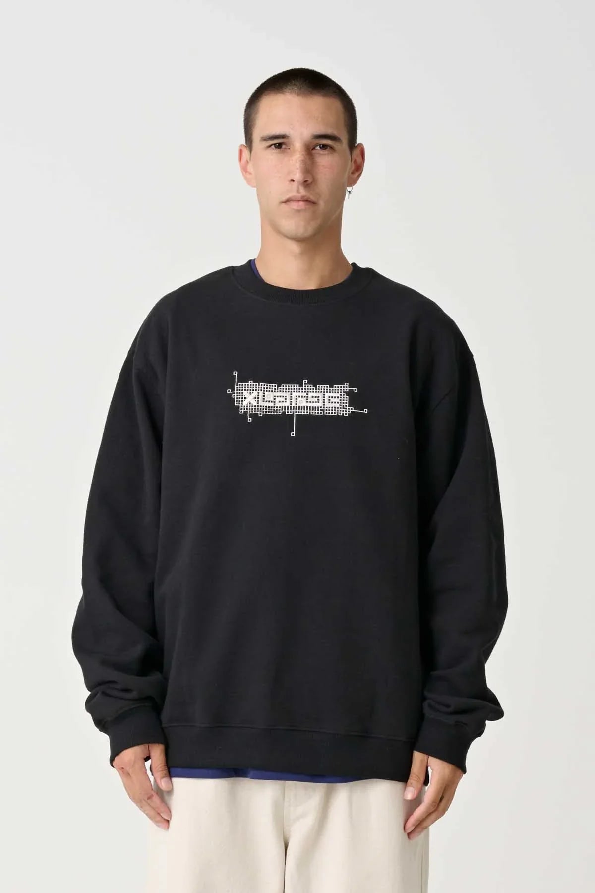 Circuit Crew - XlargeXL024W3204 - SB - Solid Black - 2XL