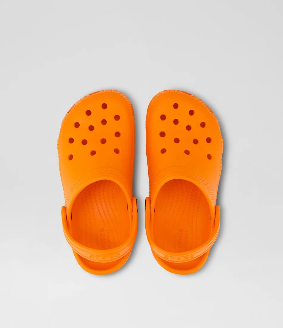 Classic Clog Kids Shocking Orange -Crocs Australia206991-85F-C11