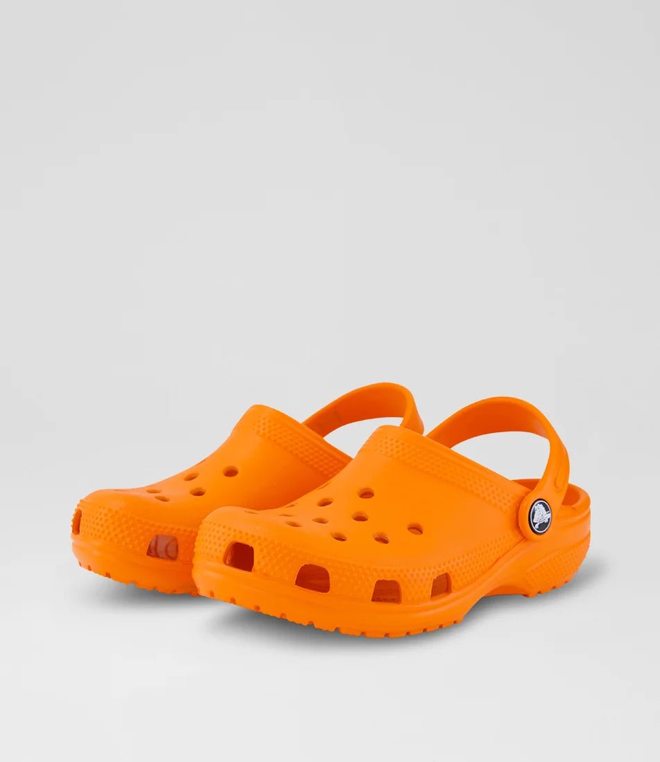 Classic Clog Kids Shocking Orange -Crocs Australia206991-85F-C11