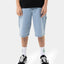 CLASSIC DOT CARPENTER JEAN SHORT - Santa CruzSB225 - SH01 - LIGHT WASHED INDIGO - 8