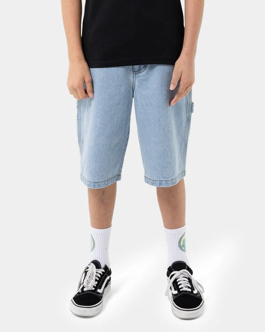 CLASSIC DOT CARPENTER JEAN SHORT