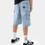 CLASSIC DOT CARPENTER JEAN SHORT - Santa CruzSB225 - SH01 - LIGHT WASHED INDIGO - 8