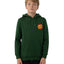 CLASSIC DOT PUFF CHEST HOODIE -Santa CruzSB125-HO02-DARK GREEN-8