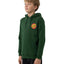 CLASSIC DOT PUFF CHEST HOODIE -Santa CruzSB125-HO02-DARK GREEN-8