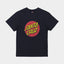 CLASSIC DOT PUFF FRONT TEE - Santa CruzSB124 - SS14 - BLACK - 8