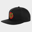CLASSIC DOT SNAPBACK CAP - Santa CruzSB225 - HW04 - BLACK
