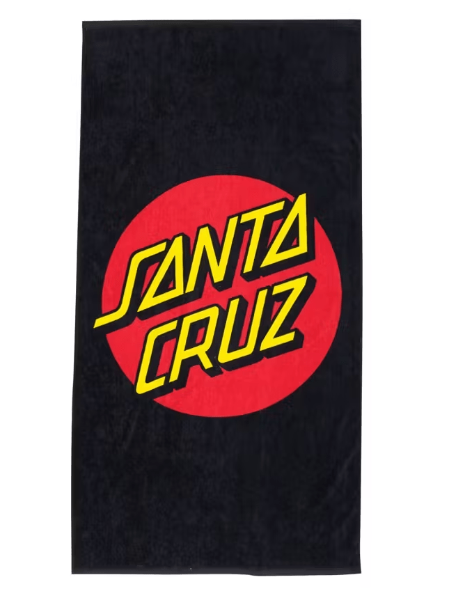 Classic Dot Towel - Santa Cruzsu223 - to01 - Black - 1SZ