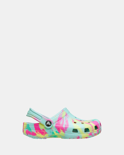 Classic Marbled Clog T - Crocs Australia206838 - 4PE - AQUAMARINEMULTI - C4