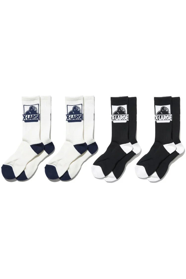 Classic OG Sock 4PK - XlargeXL71004 - Ass - Assorted - 1SZ