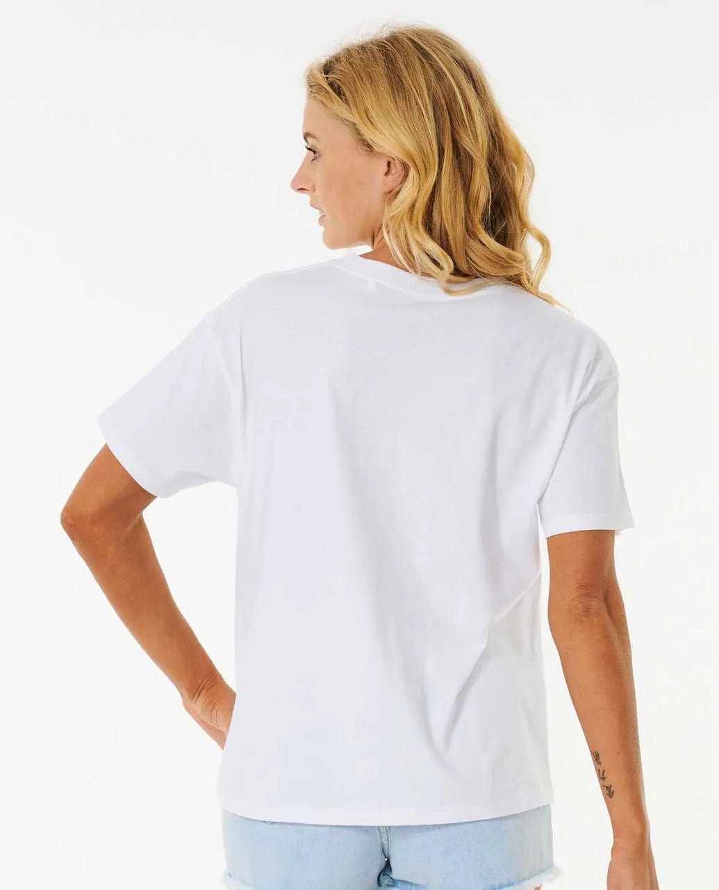Classic Relaxed Tee - Rip Curl08FWTE - 3262 - Optical White - 2XS