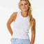 Classic Ribbed Tank - Rip Curl089WTE - 3262 - Optical White - 2XS
