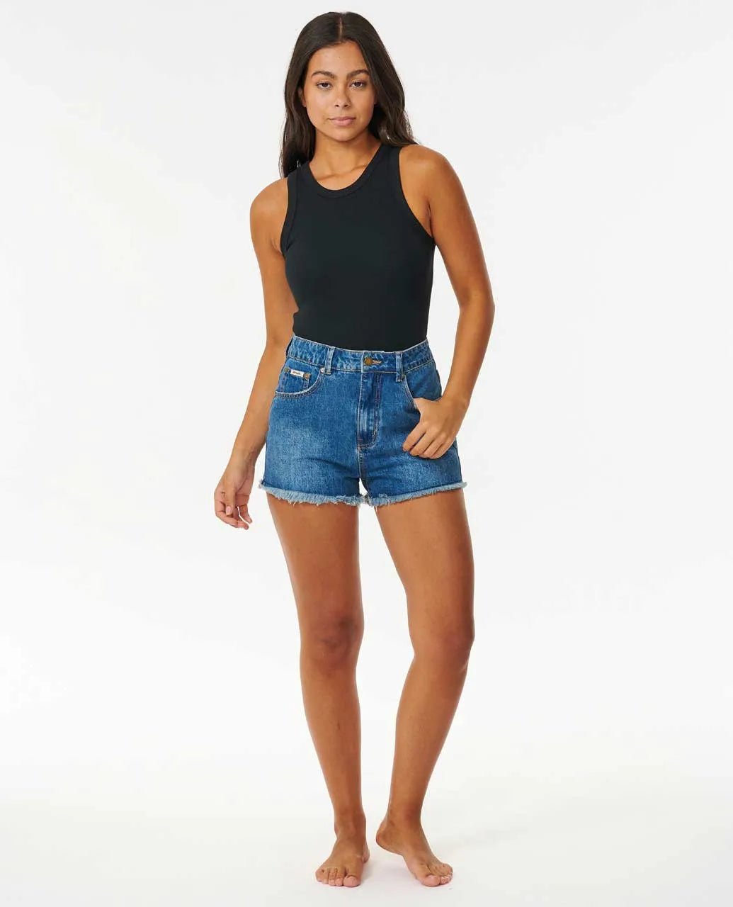 CLASSIC RIBBED TANK - Rip Curl089wte - 0090 - Black - 2XS