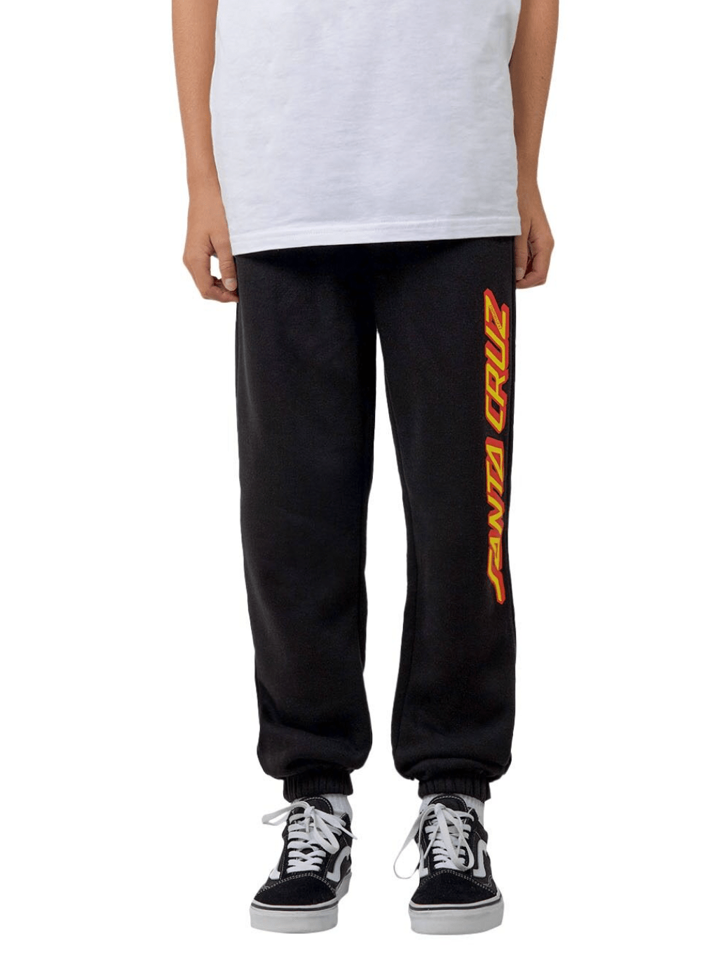 Classic Strip Trackpant - Santa CruzSB223 - PA01BLK - Black - 10