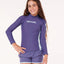 CLASSIC SURF LS RASH VEST - GIRL - Rip Curl128GRV-Washed Navy-12