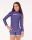 CLASSIC SURF LS RASH VEST - GIRL - Rip Curl128GRV-Washed Navy-12