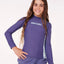 CLASSIC SURF LS RASH VEST - GIRL - Rip Curl128GRV-Washed Navy-12