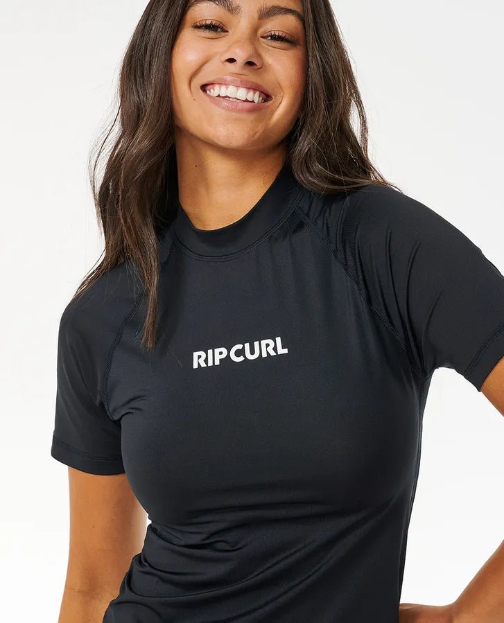 CLASSIC SURF SS UPF RASHGUARD - Rip Curl17NWRV - BLACK - L