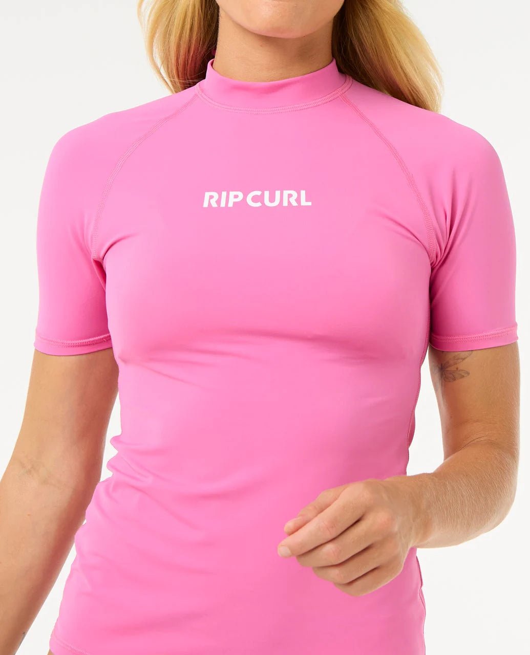 CLASSIC SURF SS UPF RASHGUARD - Rip Curl17NWRV-PINK-XS