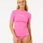 CLASSIC SURF SS UPF RASHGUARD - Rip Curl17NWRV-PINK-XS