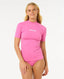 CLASSIC SURF SS UPF RASHGUARD - Rip Curl17NWRV-PINK-XS