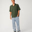CLASSIC SURF WEAVER S/S SHIRT -Rip Curl06RMSH-DARK OLIVE-S