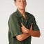 CLASSIC SURF WEAVER S/S SHIRT -Rip Curl06RMSH-DARK OLIVE-S