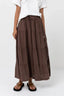 Classic Tiered Maxi Skirt - RhythmCLA24W - SK0Q - CHO - Chocolate - 10