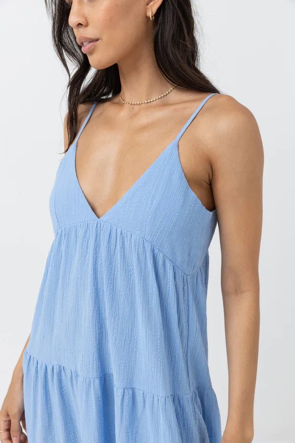 Cleo Tiered Midi Dress - Rhythm0723W - DR06 - OCE - Ocean - 10