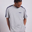 CLINT PANEL BOX FIT TEE -WNDRRW26IA002GMN-GREY MARLE/NAVY-S
