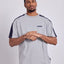 CLINT PANEL BOX FIT TEE -WNDRRW26IA002GMN-GREY MARLE/NAVY-S