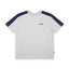 CLINT PANEL BOX FIT TEE -WNDRRW26IA002GMN-GREY MARLE/NAVY-S