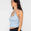 Club Classics Contrast Skimmer Top - RustyFSL0746 - SYB - Sky Blue - 6