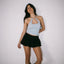 Club Classics Contrast Skimmer Top - RustyFSL0746 - SYB - Sky Blue - 6