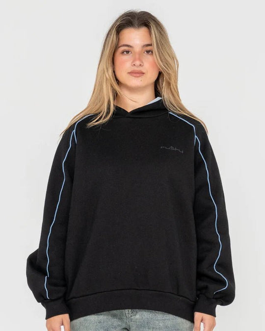 Clyde Baggy HoodedFleece Black 12