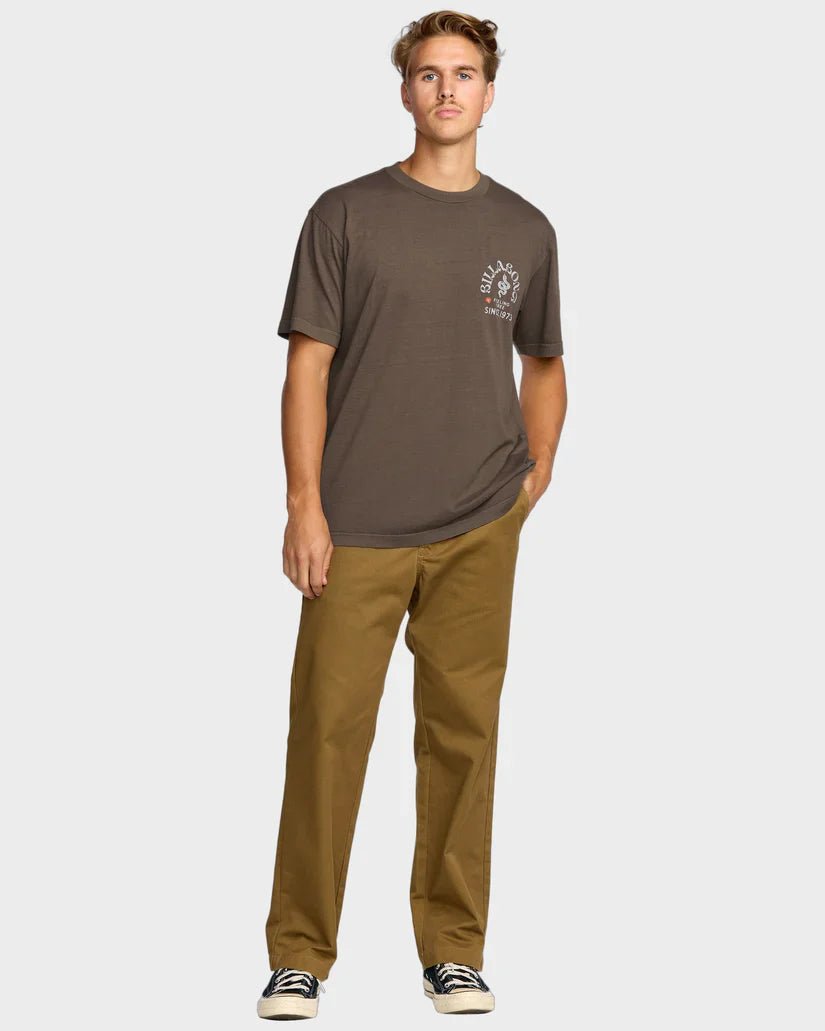 COILED PREMIUM WW SS - Billabong24A523501 - DARK BROWN - S